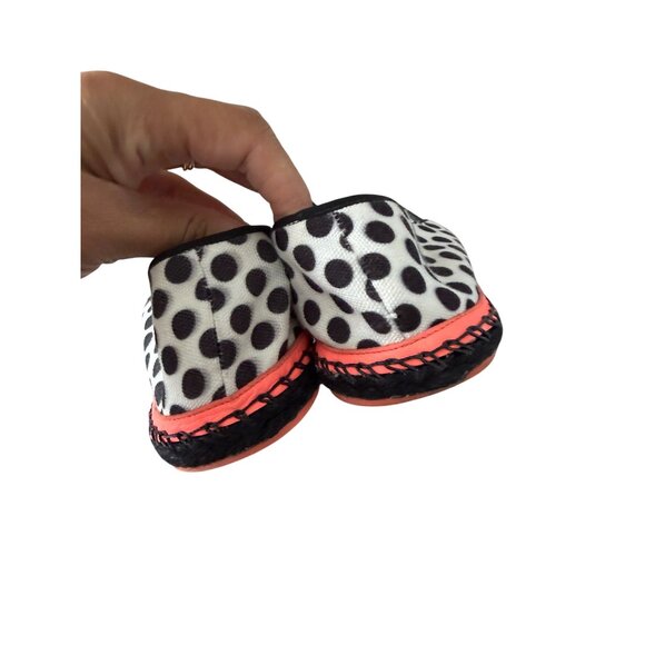 SOPHIA WEBSTER Striped Black White Espadrilles Flats Size 38 / US 8 - Picture 5 of 8